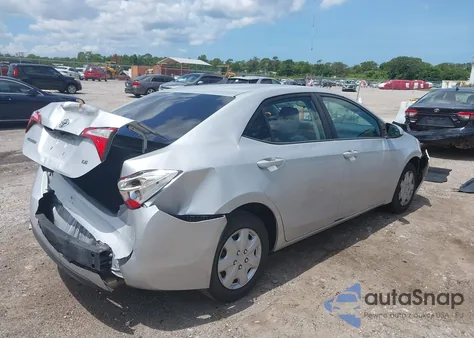2015 Toyota Corolla Le from USA, damaged, VIN 2T1BURHEXFC242245